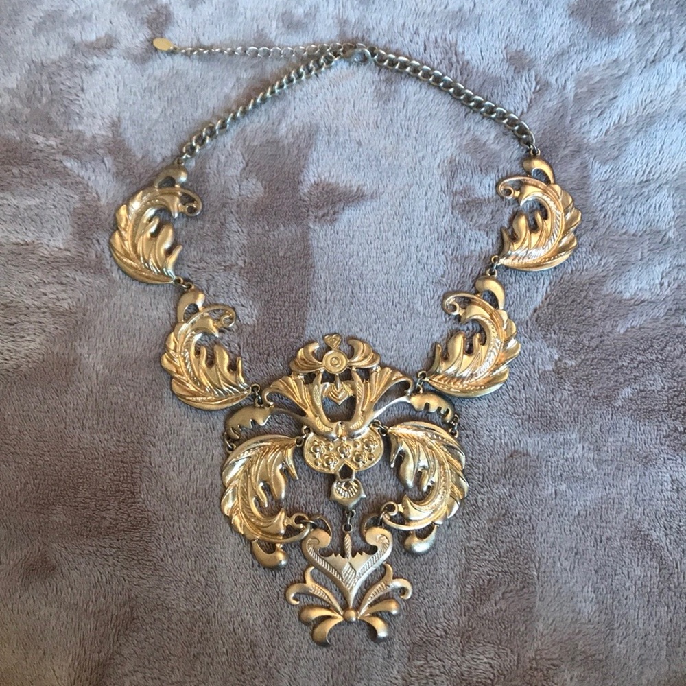 Gold Statement Necklace